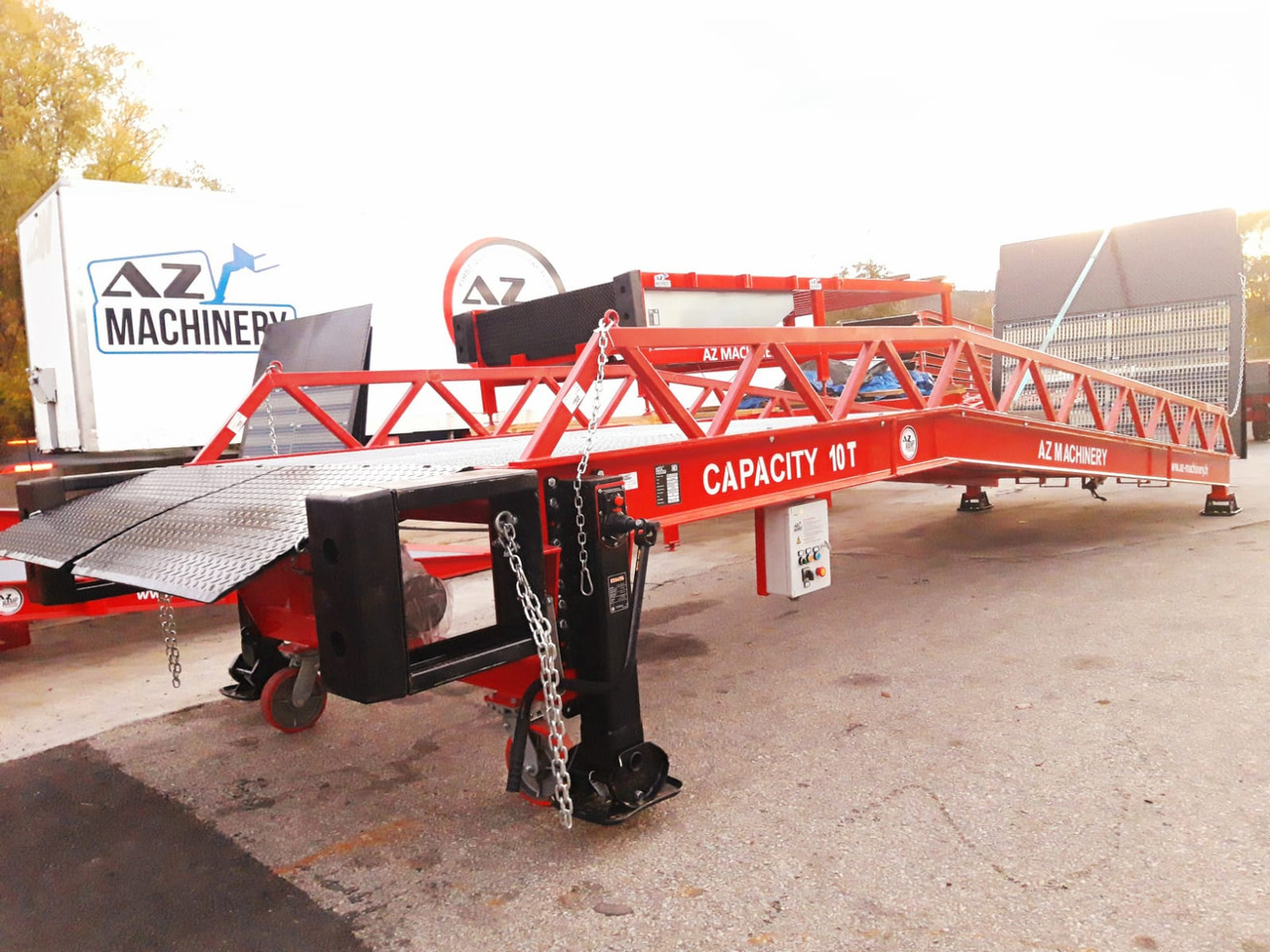 Rampa de carga nuevo AZ RAMP STAR- 8T mobile loading ramp: foto 17