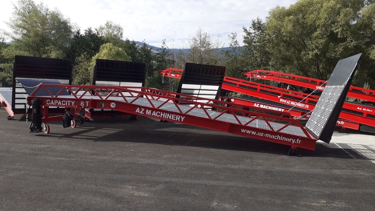 Rampa de carga nuevo AZ RAMP STAR- 8T mobile loading ramp: foto 6