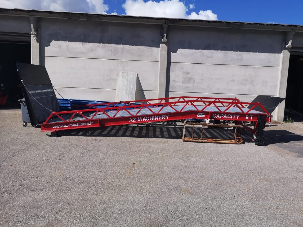 Rampa de carga nuevo AZ RAMP STAR- 8T mobile loading ramp: foto 12