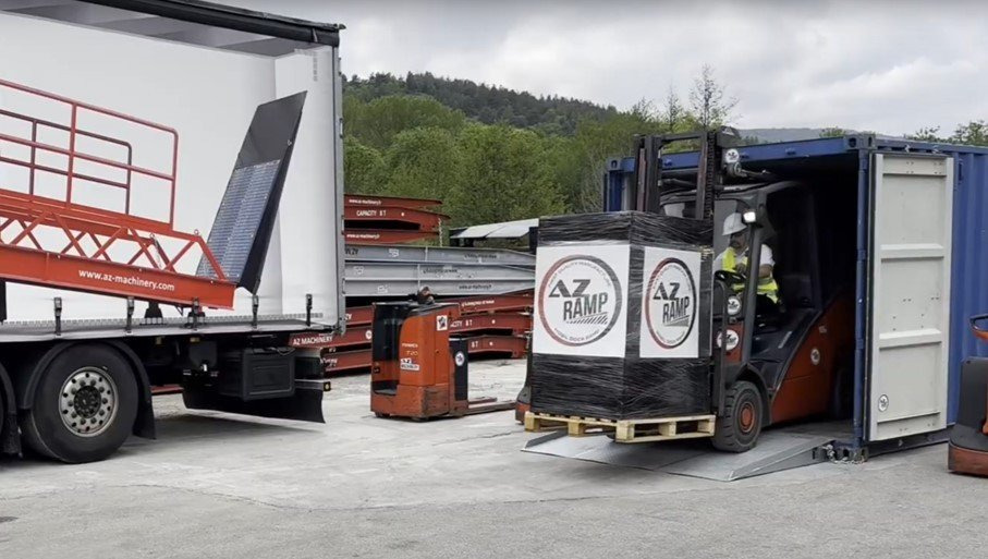 Rampa de carga nuevo container Ramp. AZ RAMP - HCNN-08 INOX. 8 000 Kg: foto 7