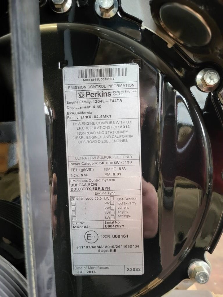 Motor para Camión nuevo Perkins 1204E-E44TA: foto 12