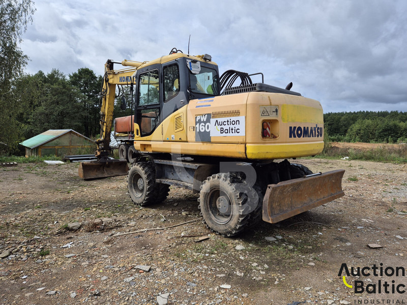 Komatsu PW160-7 - Excavadora de ruedas: foto 4 Komatsu PW160-7 - Excavadora de ruedas: foto 4