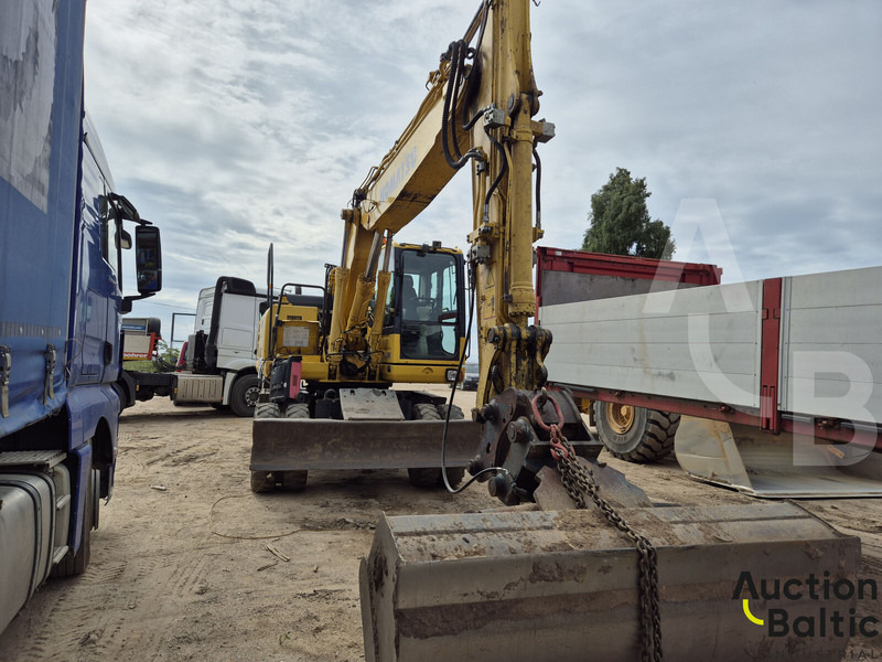Komatsu PW160 - Excavadora de ruedas: foto 4 Komatsu PW160 - Excavadora de ruedas: foto 4
