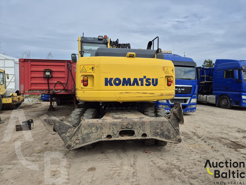 Komatsu PW160 - Excavadora de ruedas: foto 5 Komatsu PW160 - Excavadora de ruedas: foto 5