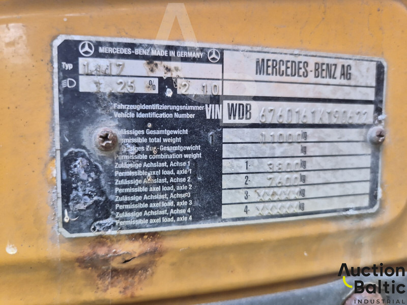 Camión volquete Mercedes-Benz 1117: foto 14