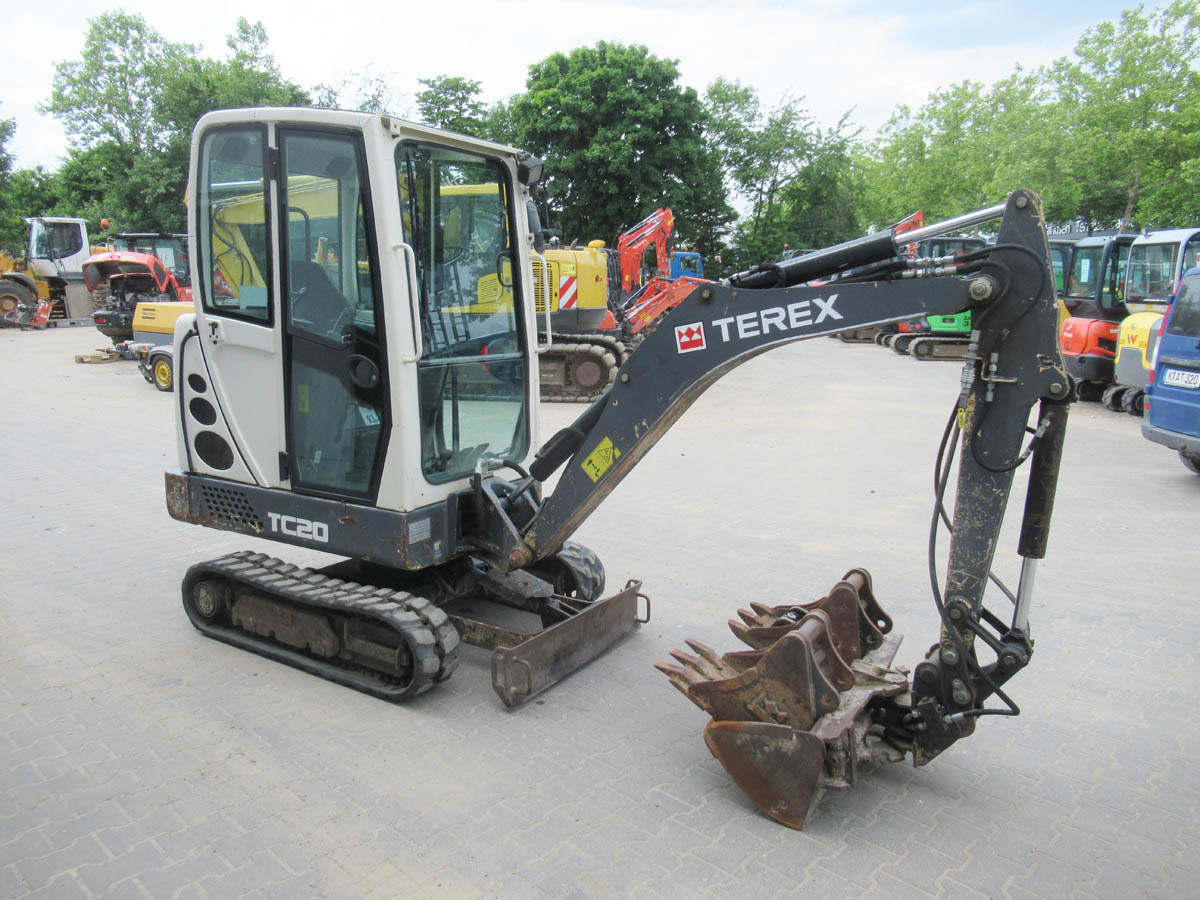 Terex TC20 hydr. Schwenklöffel - Miniexcavadora: foto 2 Terex TC20 hydr. Schwenklöffel - Miniexcavadora: foto 2