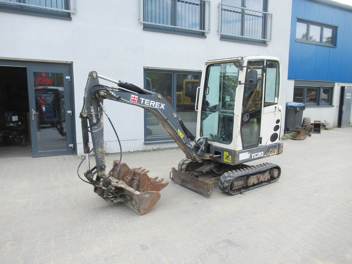 Terex TC20 hydr. Schwenklöffel - Miniexcavadora: foto 1 Terex TC20 hydr. Schwenklöffel - Miniexcavadora: foto 1
