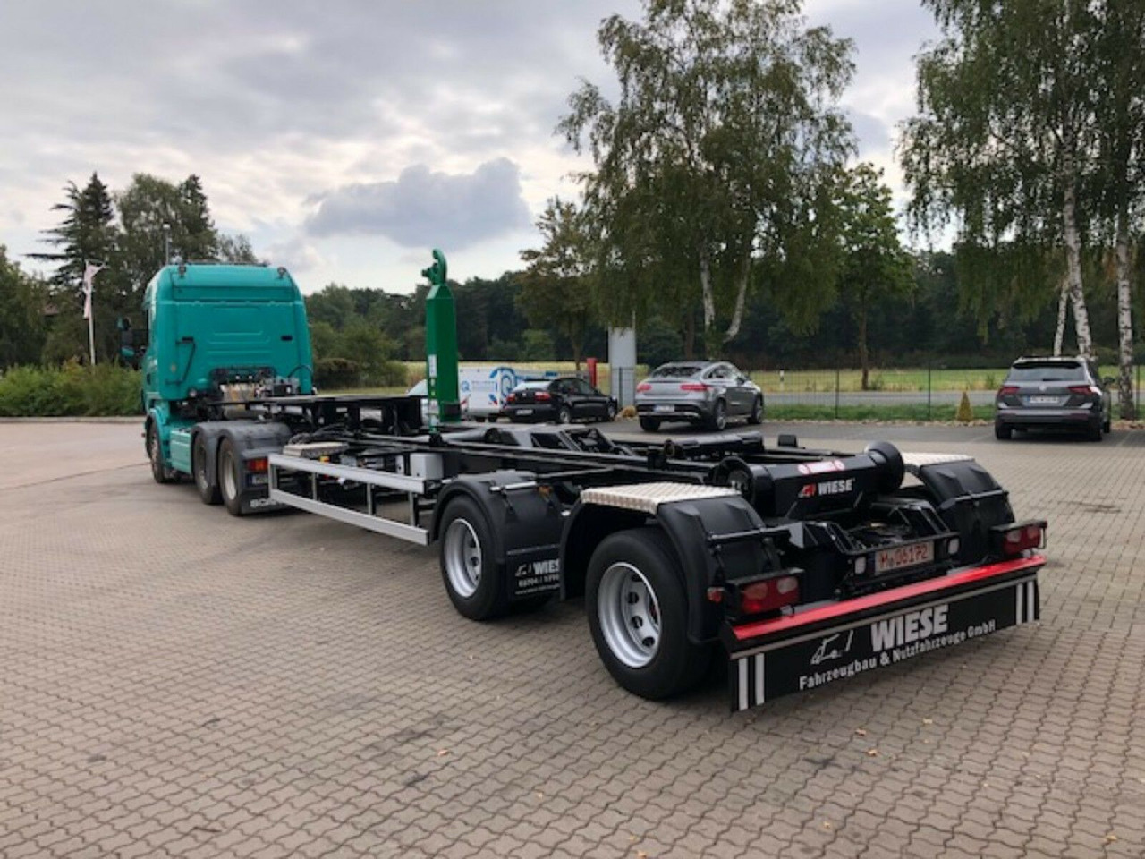 Auflieger Abrollkipper Hakenlift Hooklift - Semirremolque portacontenedore/ Intercambiable: foto 1 Auflieger Abrollkipper Hakenlift Hooklift - Semirremolque portacontenedore/ Intercambiable: foto 1