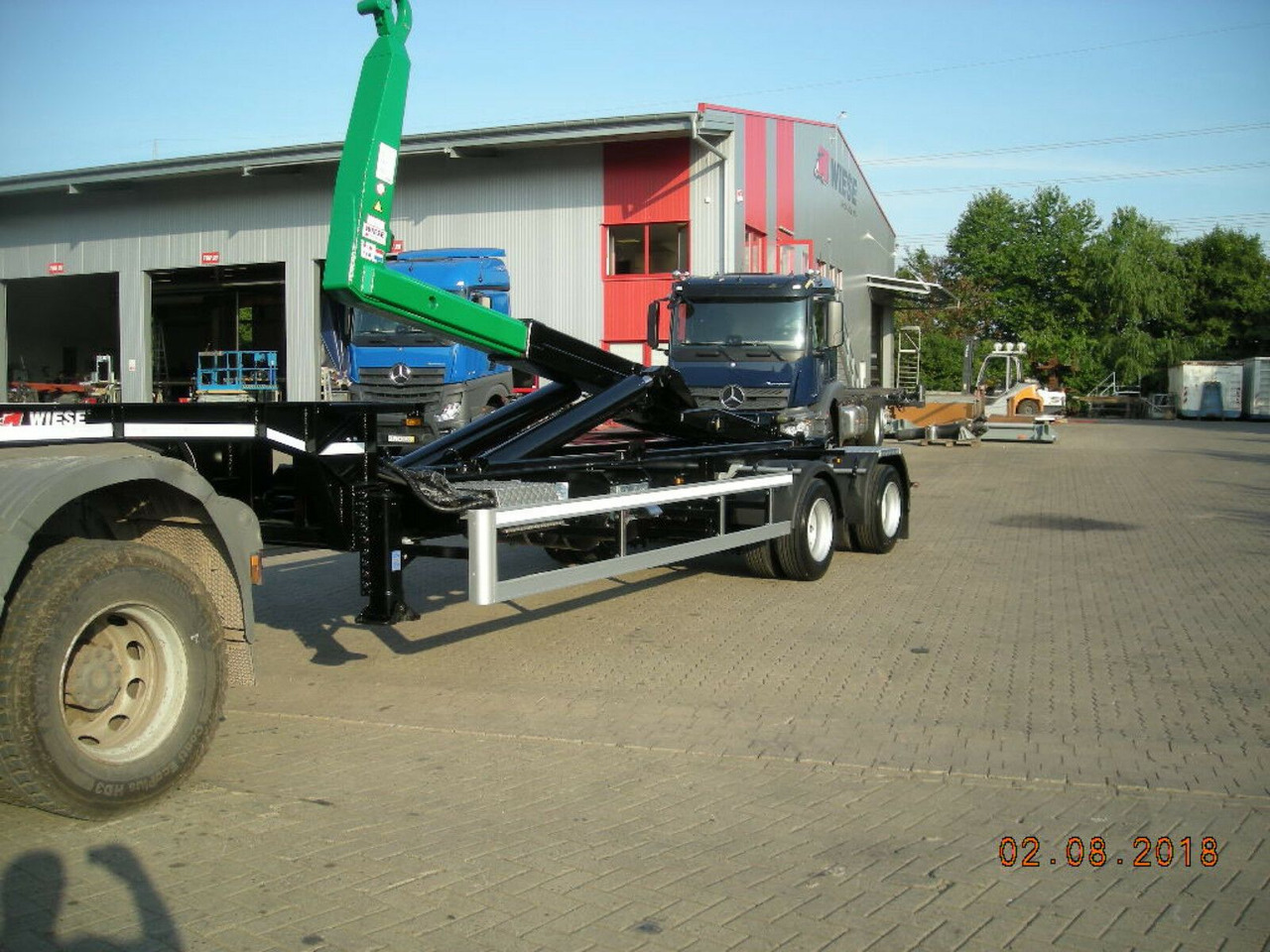 Auflieger Abrollkipper Hakenlift Hooklift - Semirremolque portacontenedore/ Intercambiable: foto 2 Auflieger Abrollkipper Hakenlift Hooklift - Semirremolque portacontenedore/ Intercambiable: foto 2