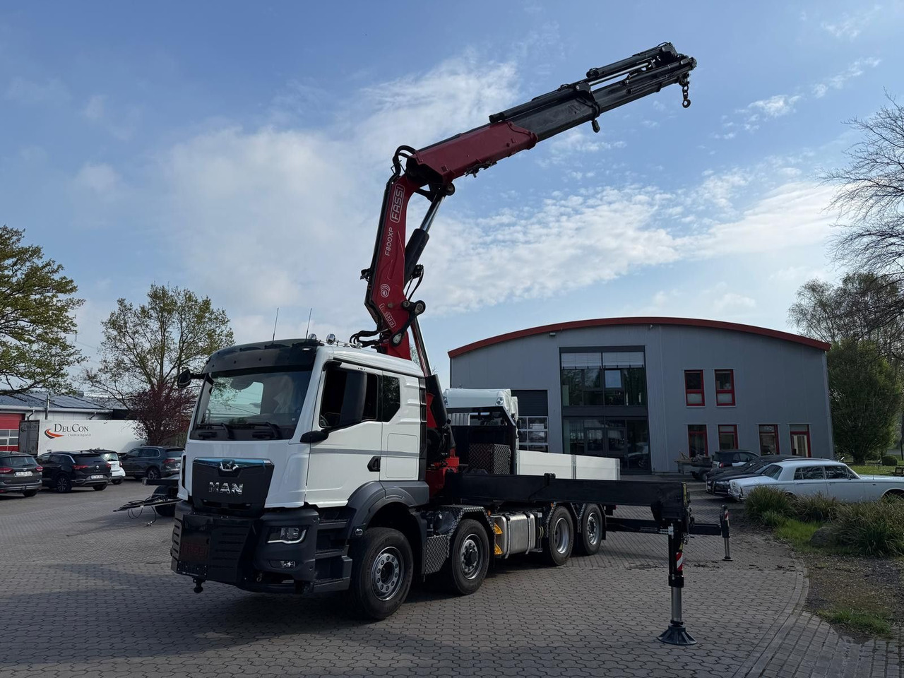 MAN 35.520 8x4 Fassi F800 RA2.28 OHNE ABSTÜTZÜBERWA. - Cabeza tractora: foto 2 MAN 35.520 8x4 Fassi F800 RA2.28 OHNE ABSTÜTZÜBERWA. - Cabeza tractora: foto 2