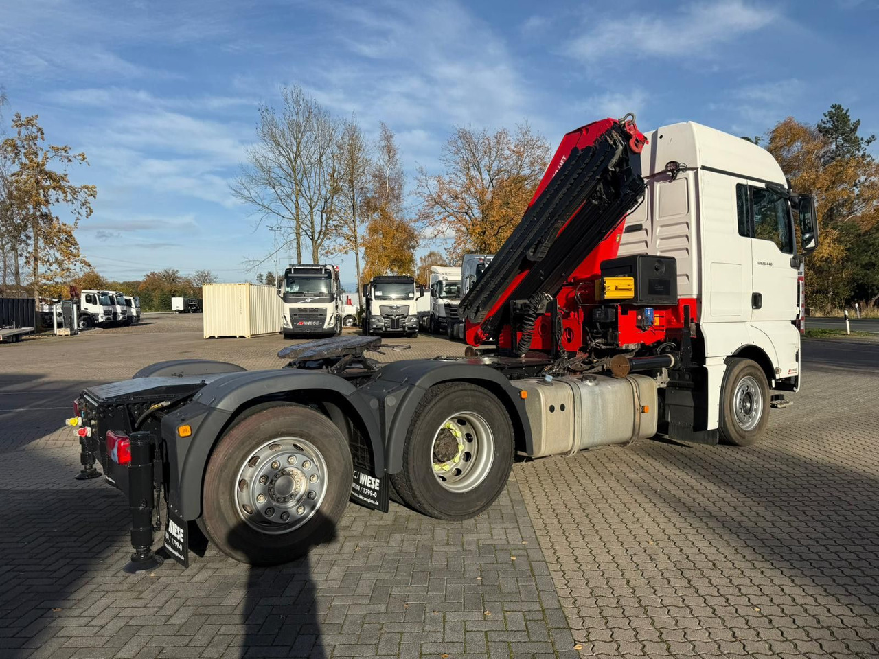 MAN TGX 26.440 6x2 mit HMF 3000-K5 Kran Top Zustand - Cabeza tractora: foto 5 MAN TGX 26.440 6x2 mit HMF 3000-K5 Kran Top Zustand - Cabeza tractora: foto 5