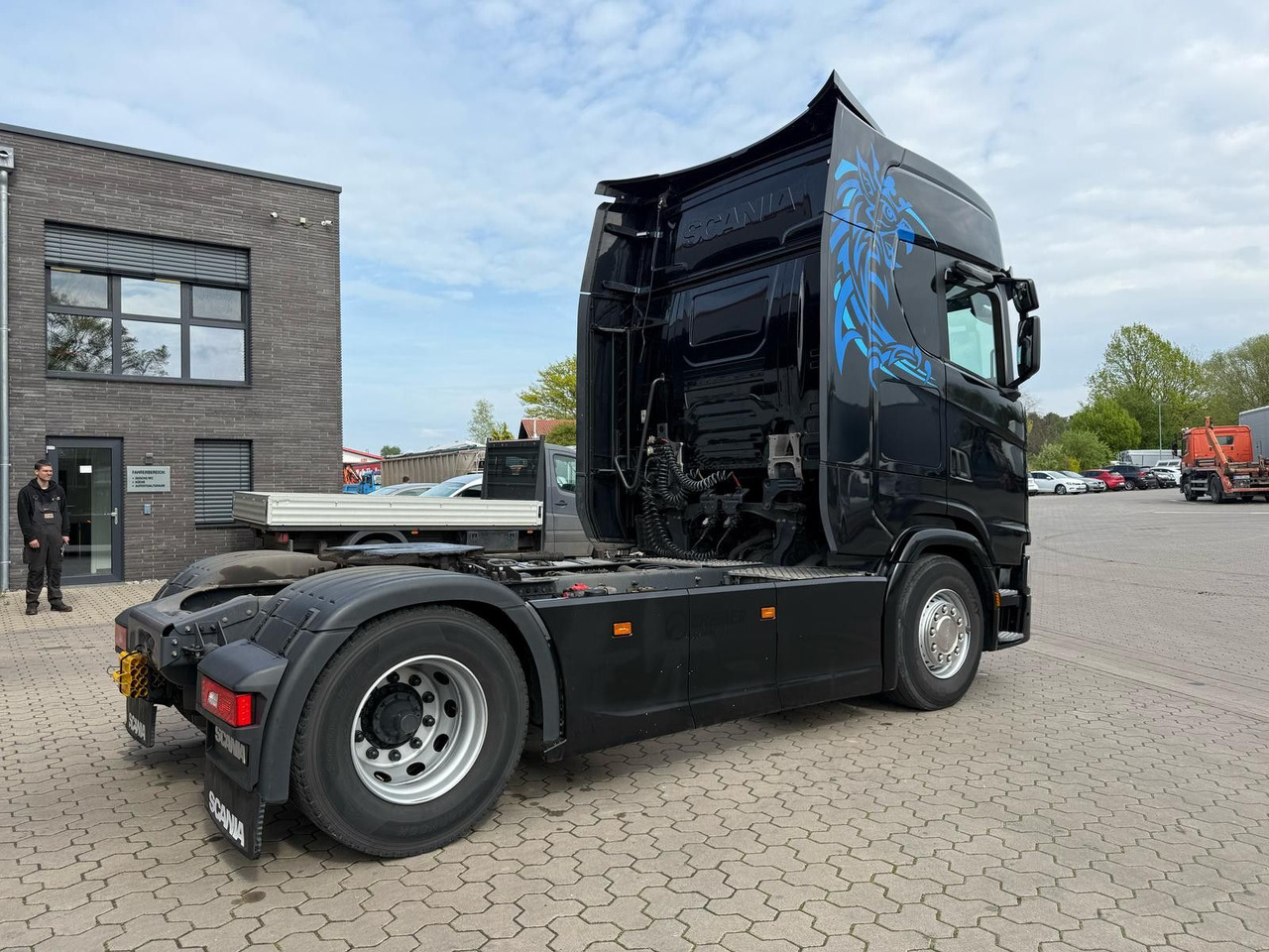 Scania S450 BL mit Schubboden Hydraulik TÜV Neu - Cabeza tractora: foto 3 Scania S450 BL mit Schubboden Hydraulik TÜV Neu - Cabeza tractora: foto 3
