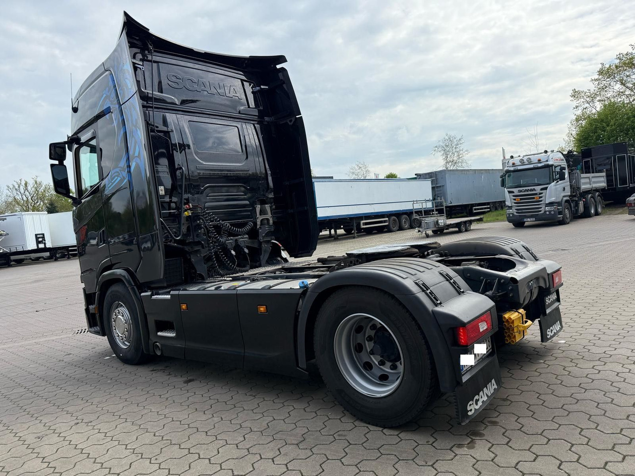 Scania S450 BL mit Schubboden Hydraulik TÜV Neu - Cabeza tractora: foto 4 Scania S450 BL mit Schubboden Hydraulik TÜV Neu - Cabeza tractora: foto 4