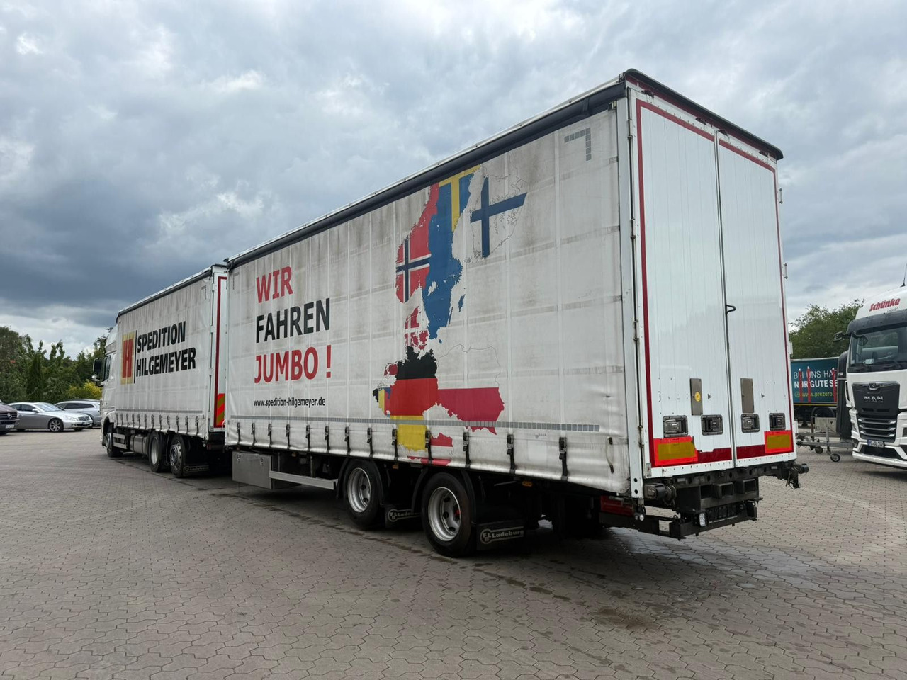 FBL Tandem Anhänger Volumen Inklusive LKW!! - Remolque con toldo: foto 2 FBL Tandem Anhänger Volumen Inklusive LKW!! - Remolque con toldo: foto 2