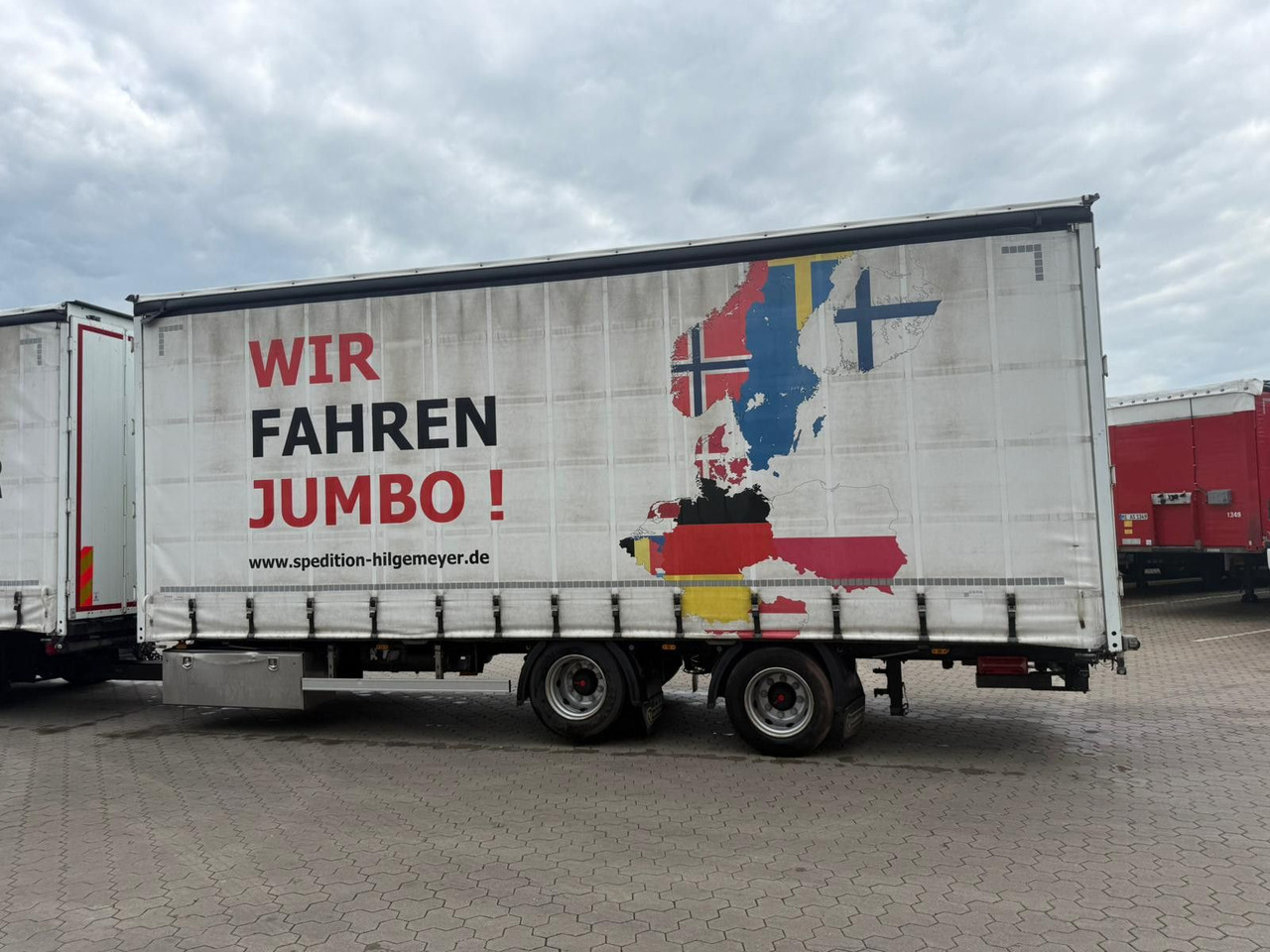 FBL Tandem Anhänger Volumen Inklusive LKW!! - Remolque con toldo: foto 5 FBL Tandem Anhänger Volumen Inklusive LKW!! - Remolque con toldo: foto 5