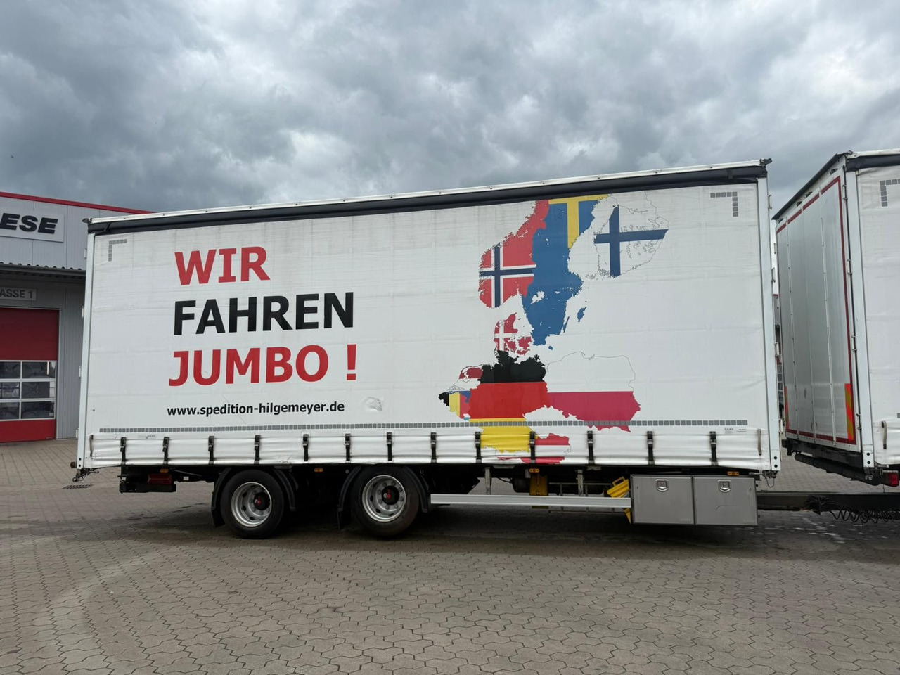 FBL Tandem Anhänger Volumen Inklusive LKW!! - Remolque con toldo: foto 5 FBL Tandem Anhänger Volumen Inklusive LKW!! - Remolque con toldo: foto 5