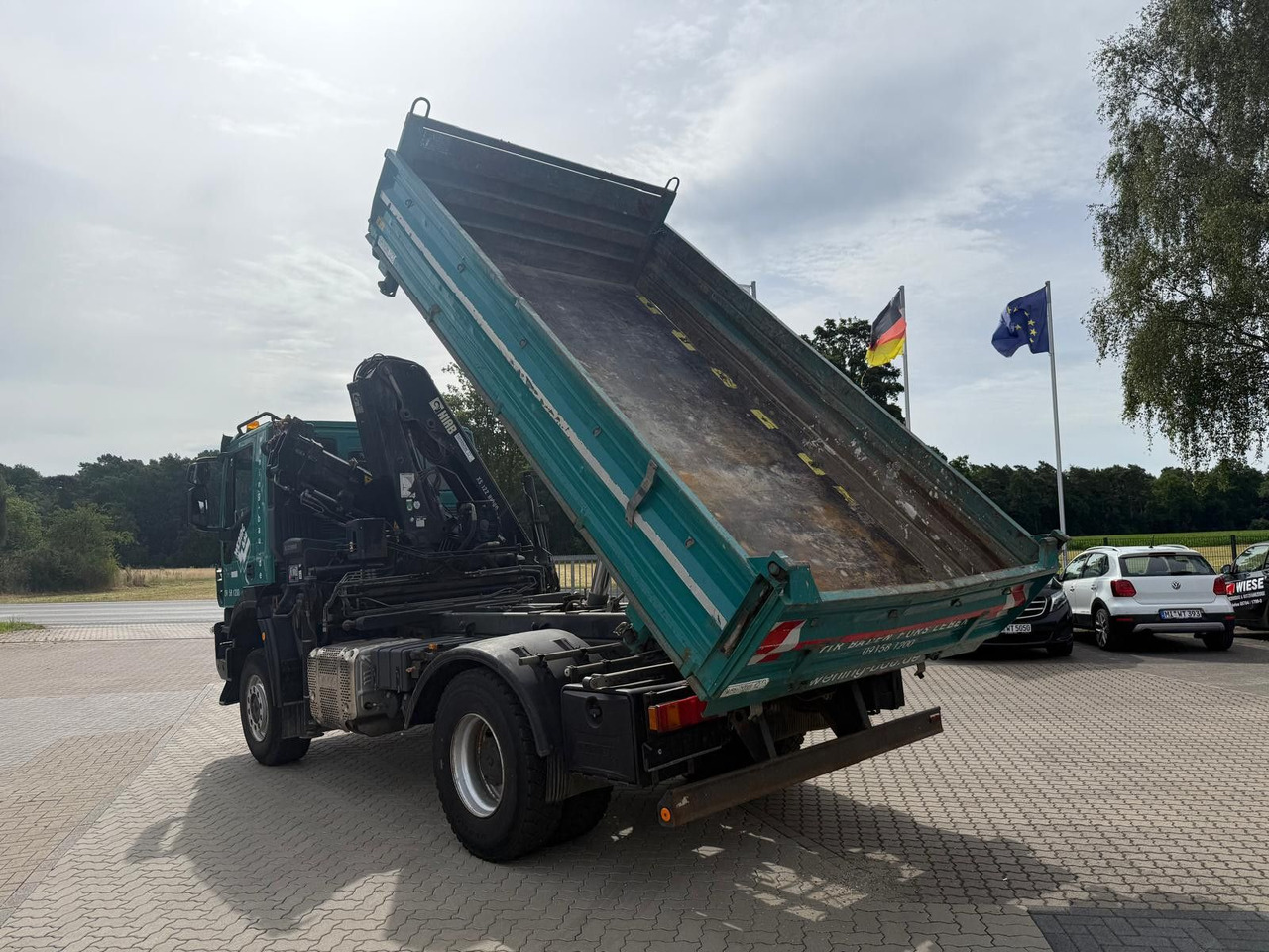Iveco AD190 T/W Trakker 410 4x4 Allrad Kran KipperHIAB - Camión volquete, Camión grúa: foto 4 Iveco AD190 T/W Trakker 410 4x4 Allrad Kran KipperHIAB - Camión volquete, Camión grúa: foto 4