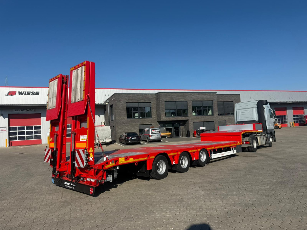 Kässbohrer K.SLA 3 / 1N-18/30 Ausziehbarer Tieflader - Semirremolque góndola rebajadas: foto 3 Kässbohrer K.SLA 3 / 1N-18/30 Ausziehbarer Tieflader - Semirremolque góndola rebajadas: foto 3