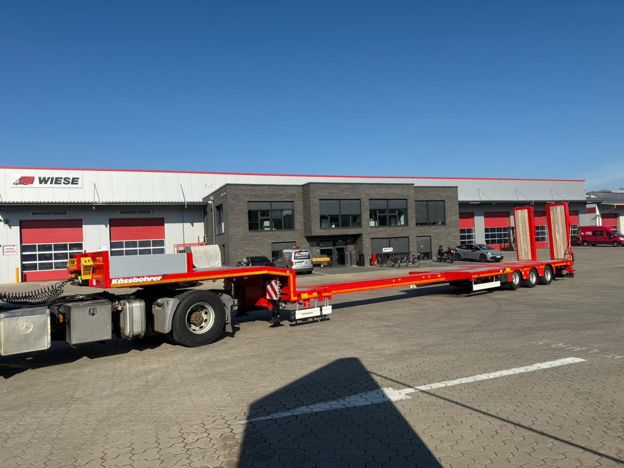 Kässbohrer K.SLA 3 / 1N-18/30 Ausziehbarer Tieflader - Semirremolque góndola rebajadas: foto 5 Kässbohrer K.SLA 3 / 1N-18/30 Ausziehbarer Tieflader - Semirremolque góndola rebajadas: foto 5