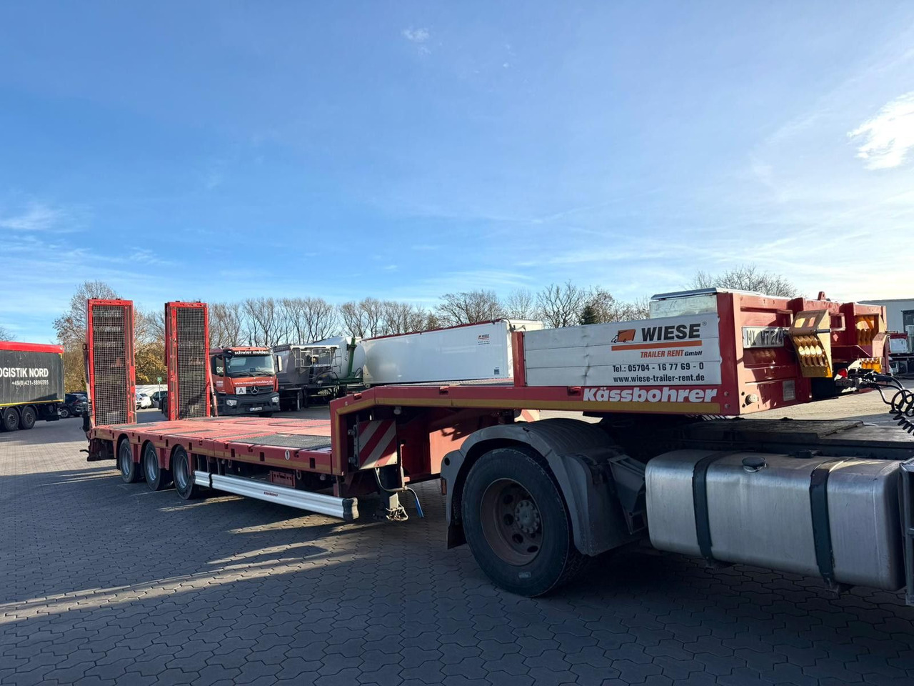 Kässbohrer K.SLA.HS Tieflader teleskopierbar hydr. Hochbett - Semirremolque góndola rebajadas: foto 4 Kässbohrer K.SLA.HS Tieflader teleskopierbar hydr. Hochbett - Semirremolque góndola rebajadas: foto 4