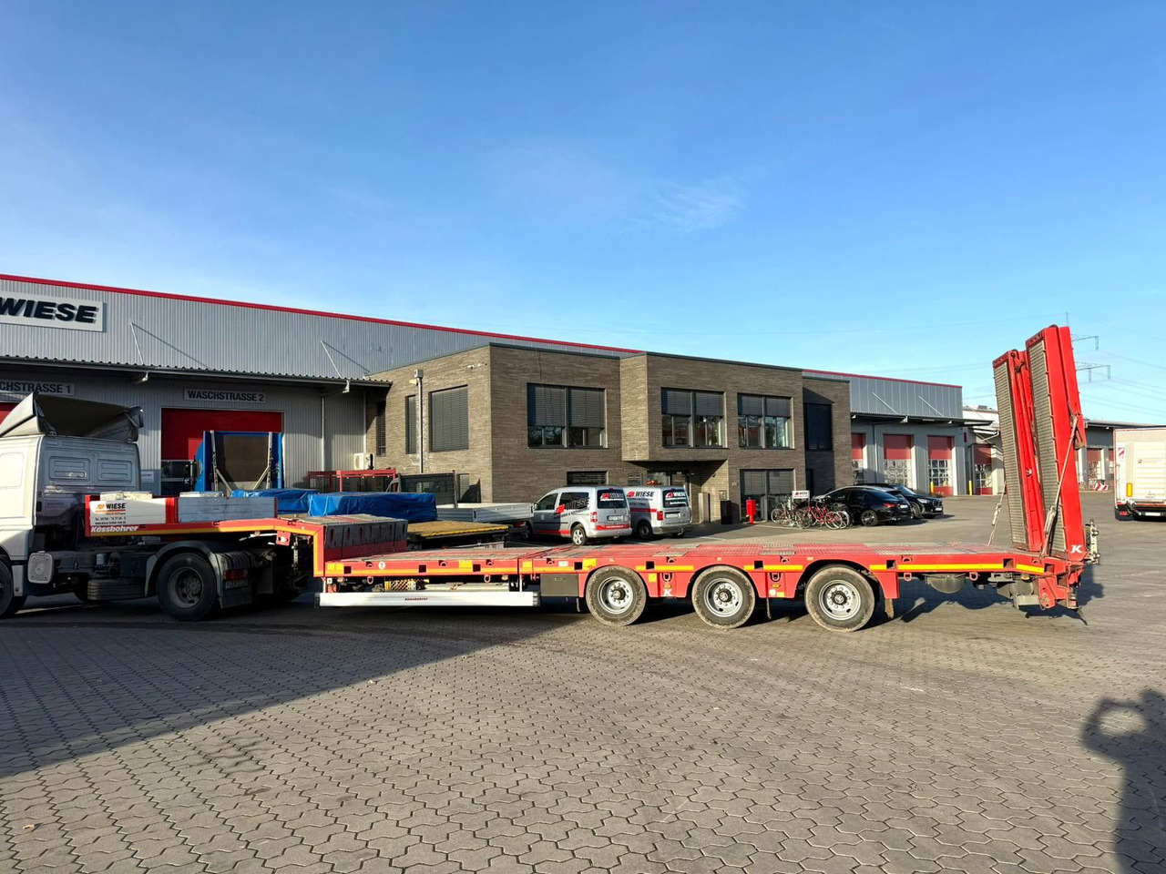 Kässbohrer K.SLA.HS Tieflader teleskopierbar hydr. Hochbett - Semirremolque góndola rebajadas: foto 5 Kässbohrer K.SLA.HS Tieflader teleskopierbar hydr. Hochbett - Semirremolque góndola rebajadas: foto 5