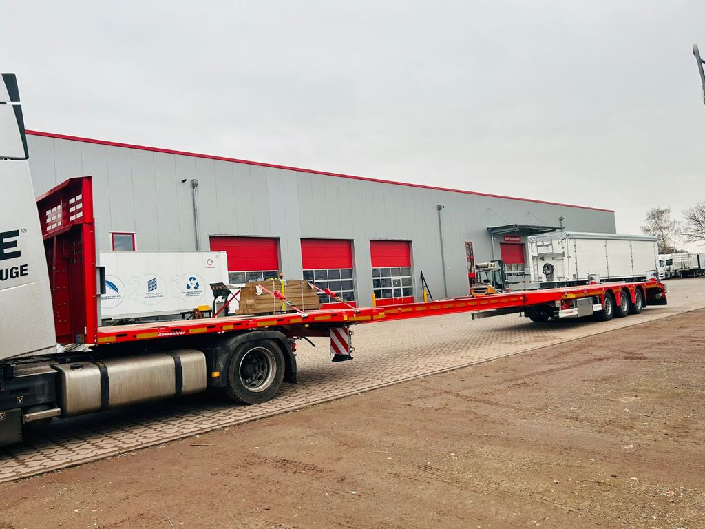 Kässbohrer SPA Mega Tele Plattform Auflieger Kässbohrer SPA Mega Tele Plattform Auflieger - Semirremolque plataforma/ Caja abierta: foto 5 Kässbohrer SPA Mega Tele Plattform Auflieger Kässbohrer SPA Mega Tele Plattform Auflieger - Semirremolque plataforma/ Caja abierta: foto 5