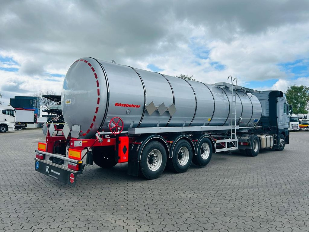 Kässbohrer STS.SS Edelstahl Tankauflieger Bitumen 32m³ - Semirremolque cisterna: foto 2 Kässbohrer STS.SS Edelstahl Tankauflieger Bitumen 32m³ - Semirremolque cisterna: foto 2