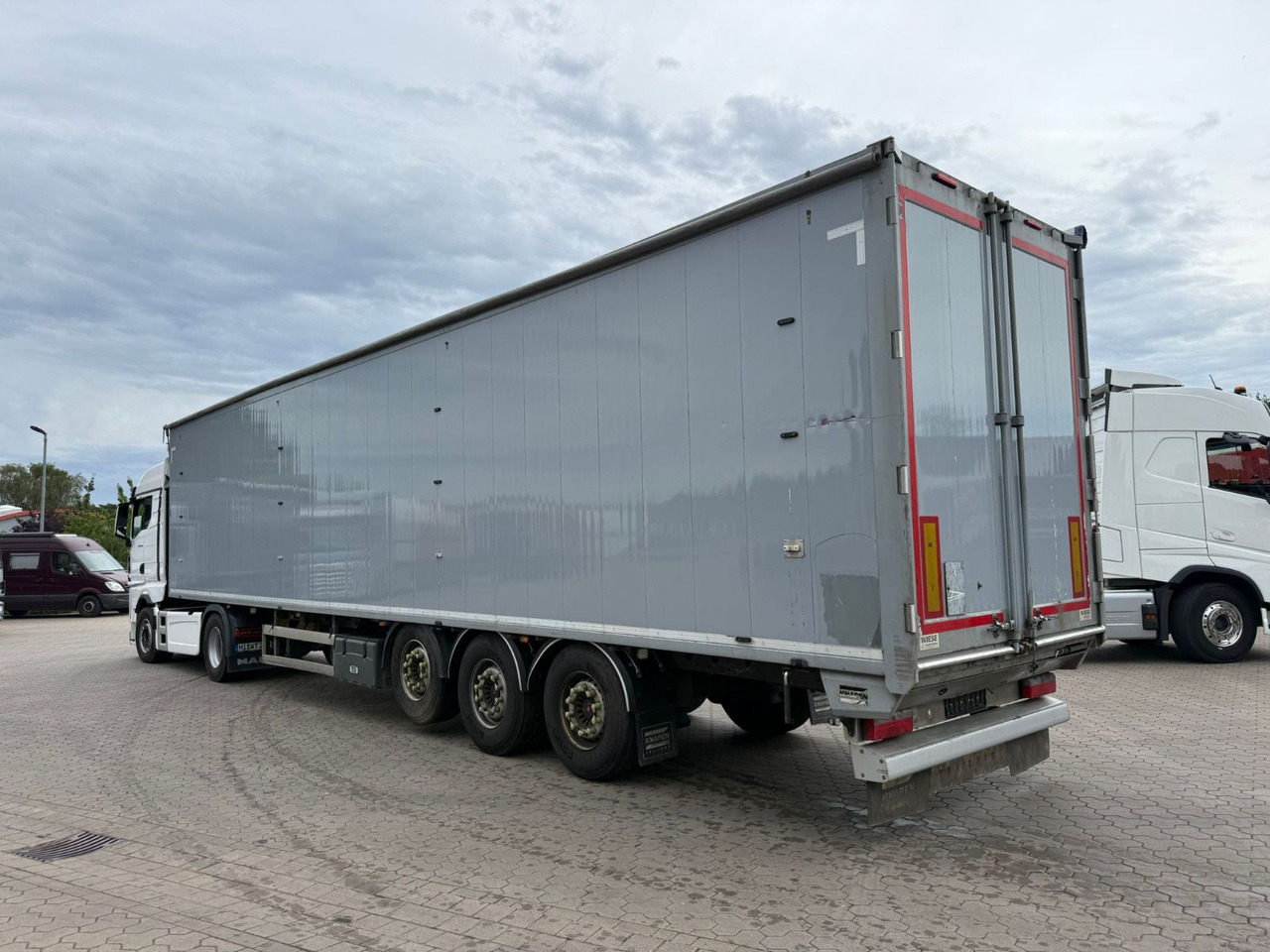 Knapen K100 Schubboden 92m³ HDI Boden ideal für Müll - Semirremolque piso movil: foto 3 Knapen K100 Schubboden 92m³ HDI Boden ideal für Müll - Semirremolque piso movil: foto 3