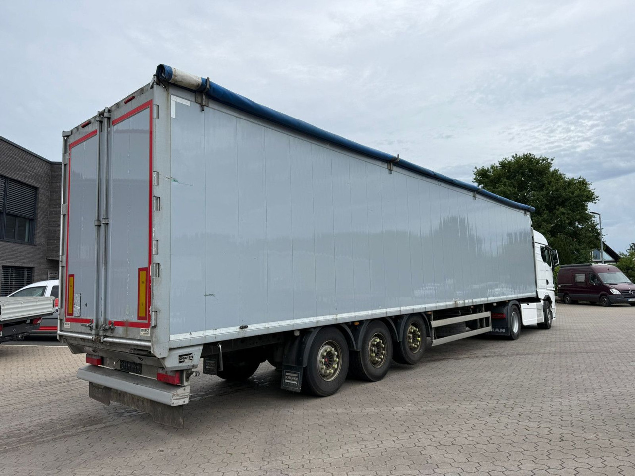 Knapen K100 Schubboden 92m³ HDI Boden ideal für Müll - Semirremolque piso movil: foto 4 Knapen K100 Schubboden 92m³ HDI Boden ideal für Müll - Semirremolque piso movil: foto 4