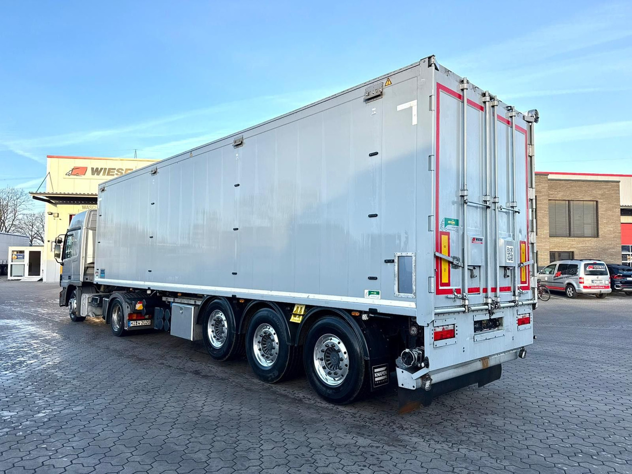 Knapen K200 Schubboden 61m³ mit Zellenradschleuse Agrar - Semirremolque piso movil: foto 3 Knapen K200 Schubboden 61m³ mit Zellenradschleuse Agrar - Semirremolque piso movil: foto 3