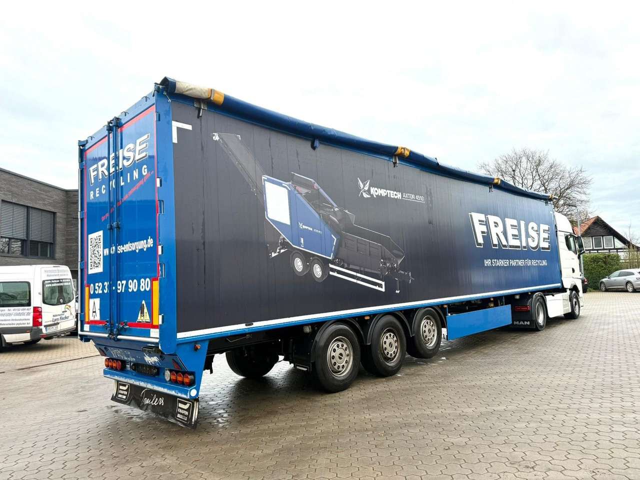 Knapen K200 Schubboden 92m³ - Semirremolque piso movil: foto 4 Knapen K200 Schubboden 92m³ - Semirremolque piso movil: foto 4