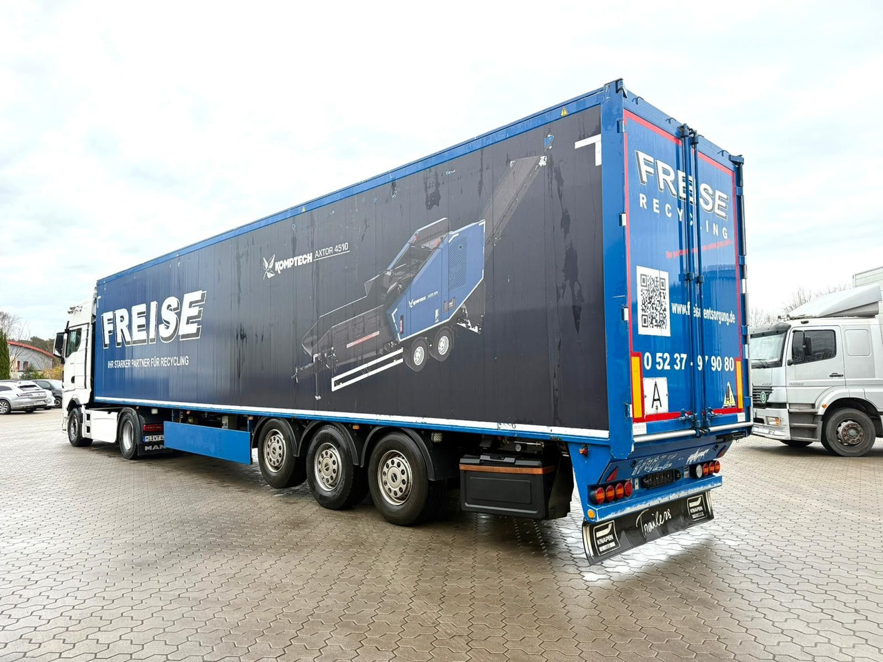 Knapen K200 Schubboden 92m³ - Semirremolque piso movil: foto 3 Knapen K200 Schubboden 92m³ - Semirremolque piso movil: foto 3