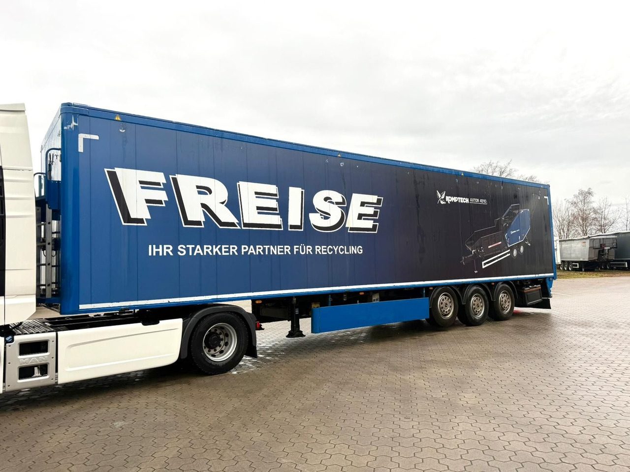 Knapen K200 Schubboden 92m³ - Semirremolque piso movil: foto 2 Knapen K200 Schubboden 92m³ - Semirremolque piso movil: foto 2