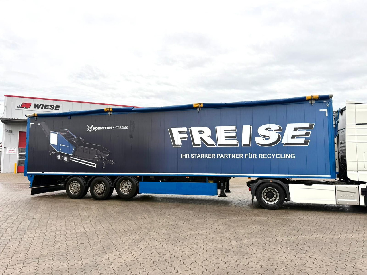 Semirremolque piso movil Knapen K200 Schubboden 92m³: foto 6 Semirremolque piso movil Knapen K200 Schubboden 92m³: foto 6