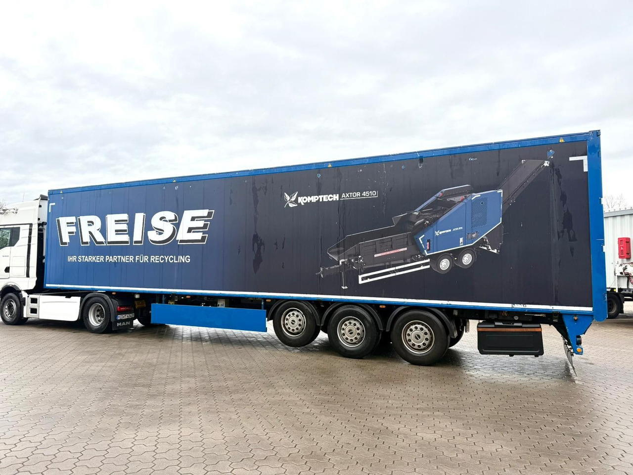 Knapen K200 Schubboden 92m³ - Semirremolque piso movil: foto 5 Knapen K200 Schubboden 92m³ - Semirremolque piso movil: foto 5