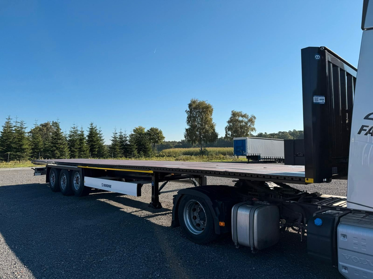 Krone SDP 27 Plattform-Auflieger - Sofort Verfügbar! - Semirremolque plataforma/ Caja abierta: foto 3 Krone SDP 27 Plattform-Auflieger - Sofort Verfügbar! - Semirremolque plataforma/ Caja abierta: foto 3