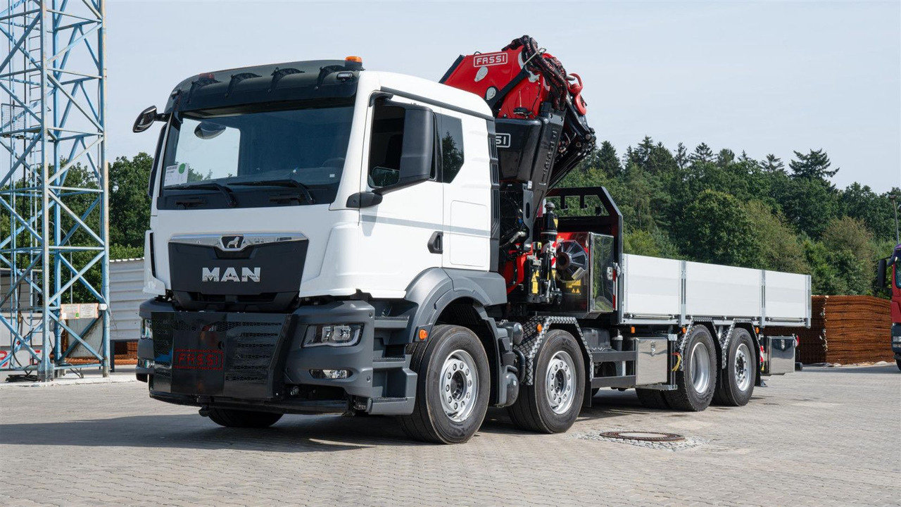 MAN 35.470 8x2 Kran F710 RA2.26 - Camión caja abierta, Camión grúa: foto 5 MAN 35.470 8x2 Kran F710 RA2.26 - Camión caja abierta, Camión grúa: foto 5