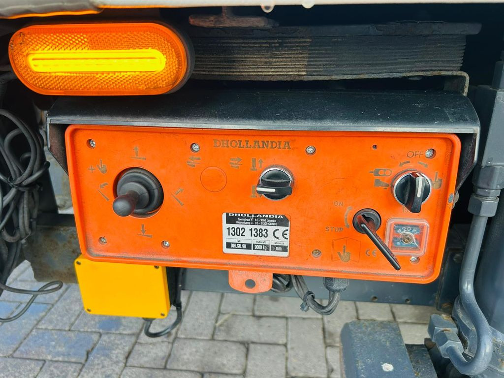 Semirremolque plataforma/ Caja abierta Mega Gabelstaplertransporter Ladebordwand9t: foto 11