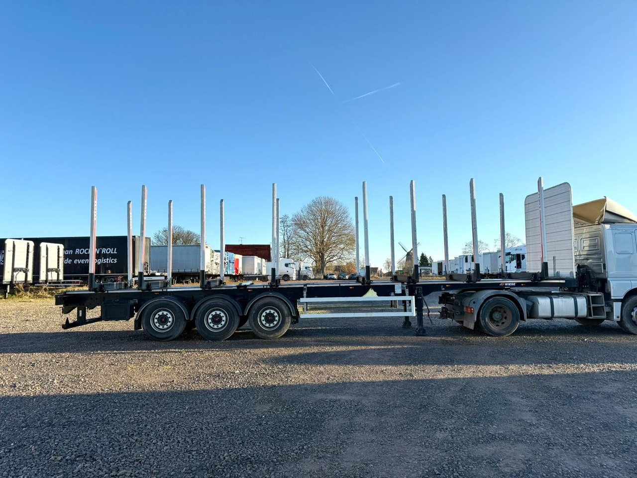 PAVIC Holzauflieger mit Schemel und Rungen - Semirremolque maderero: foto 4 PAVIC Holzauflieger mit Schemel und Rungen - Semirremolque maderero: foto 4