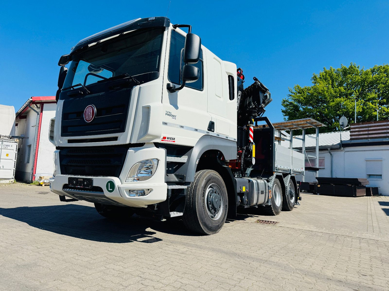 Tatra 6x6x6 Phoenix Fassi F545RA.2.27 L214 V20 - Camión caja abierta, Camión grúa: foto 1 Tatra 6x6x6 Phoenix Fassi F545RA.2.27 L214 V20 - Camión caja abierta, Camión grúa: foto 1