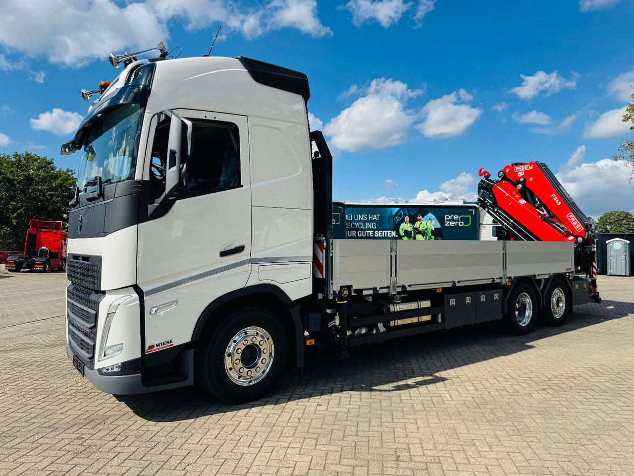 Volvo FH 540 6x2 Container Fassi F545 Heck - Camión caja abierta, Camión grúa: foto 3 Volvo FH 540 6x2 Container Fassi F545 Heck - Camión caja abierta, Camión grúa: foto 3
