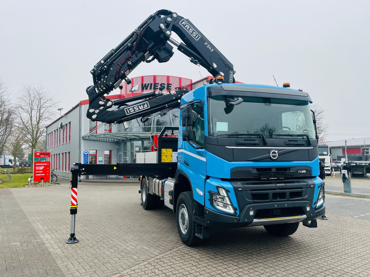 Volvo FMX 500 inkl. F345RB.2.24 & L324 +V20 & Korb - Camión caja abierta, Camión grúa: foto 5 Volvo FMX 500 inkl. F345RB.2.24 & L324 +V20 & Korb - Camión caja abierta, Camión grúa: foto 5