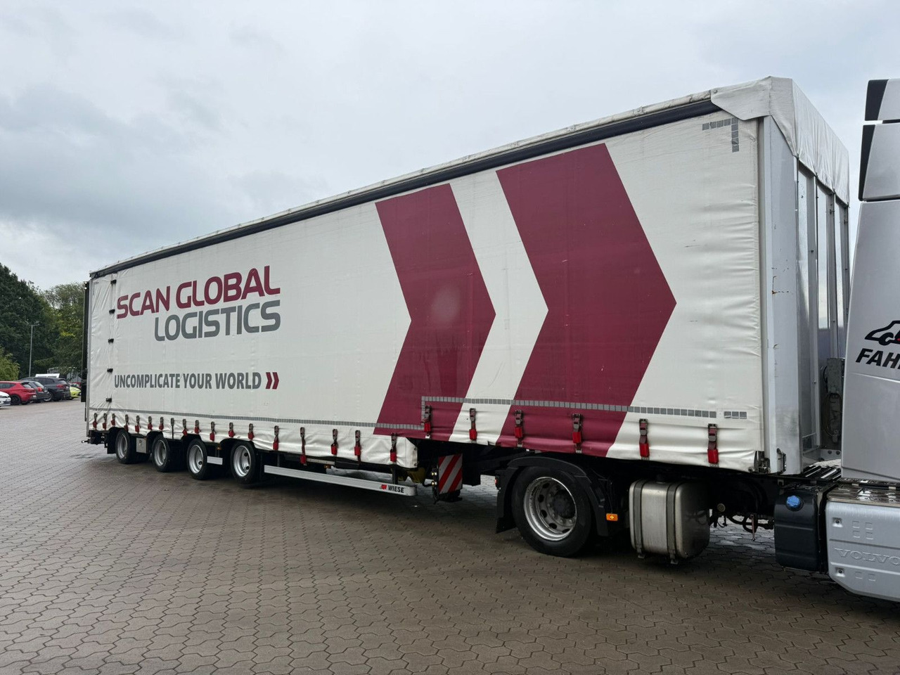 Wiese 4-Achs Mega Gabelstaplertransporter Rampe - Semirremolque góndola rebajadas: foto 4 Wiese 4-Achs Mega Gabelstaplertransporter Rampe - Semirremolque góndola rebajadas: foto 4