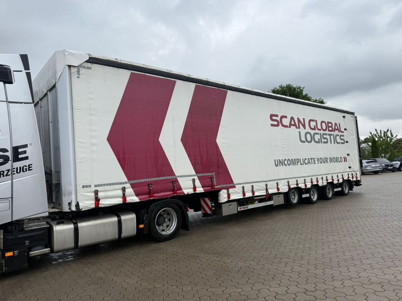 Wiese 4-Achs Mega Gabelstaplertransporter Rampe - Semirremolque góndola rebajadas: foto 3 Wiese 4-Achs Mega Gabelstaplertransporter Rampe - Semirremolque góndola rebajadas: foto 3