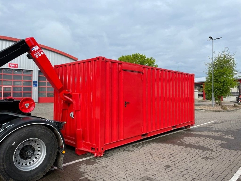 Wiese Abrollcontainer für Baustelle/Werkstatt/.. - Remolque portacontenedore/ Intercambiable: foto 1 Wiese Abrollcontainer für Baustelle/Werkstatt/.. - Remolque portacontenedore/ Intercambiable: foto 1