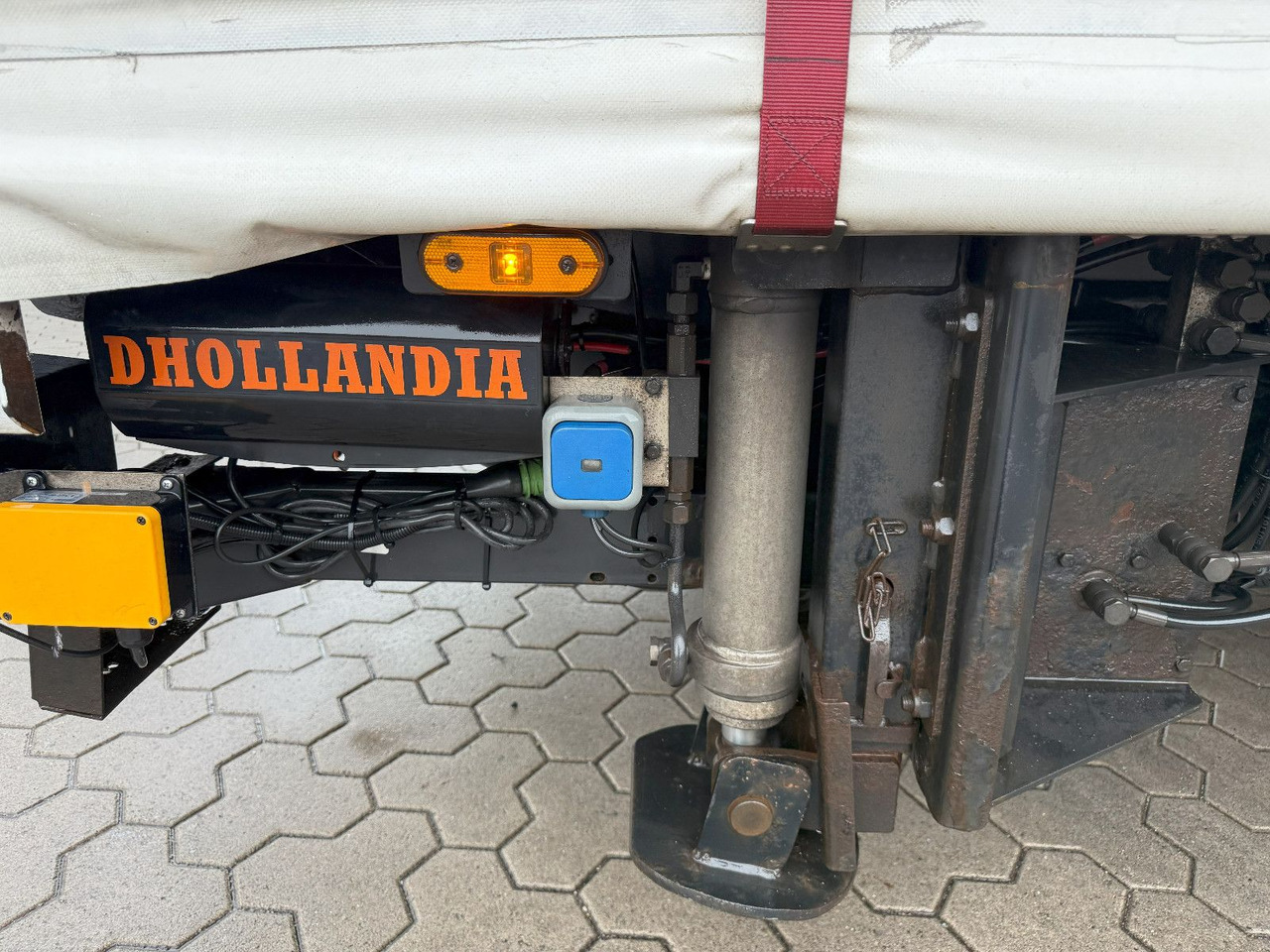 Semirremolque lona Wiese Mega Schiebeplane mit Dhollandia Rampe 9t: foto 14