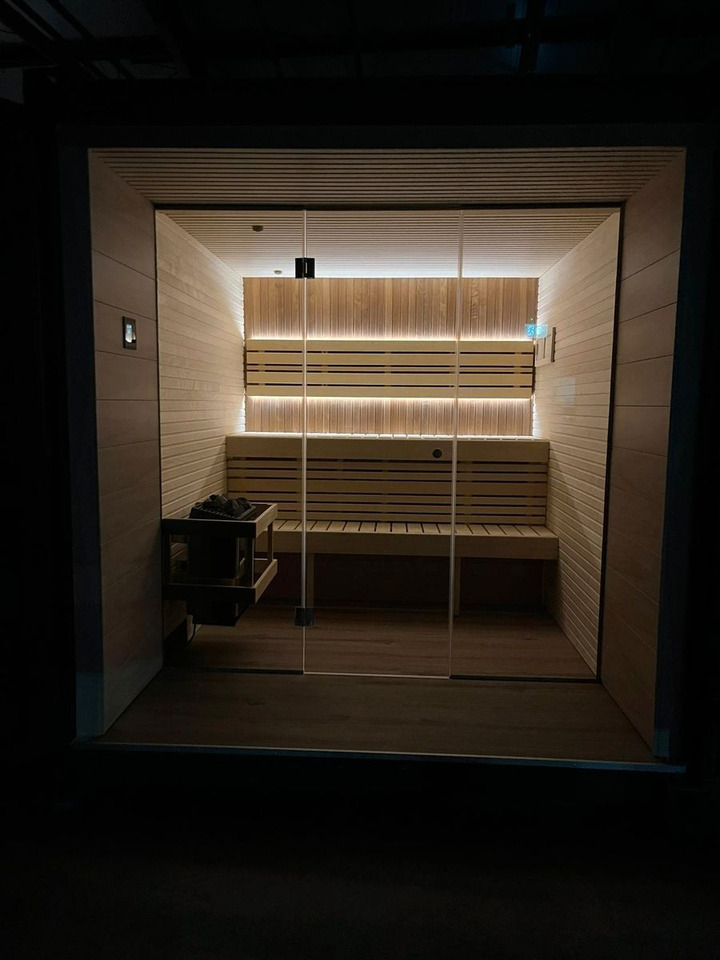 Semirremolque portacontenedore/ Intercambiable Wiese Sauna Container - Sofort Lieferbar: foto 15