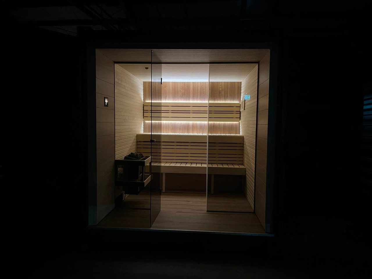 Semirremolque portacontenedore/ Intercambiable Wiese Sauna Container - Sofort Lieferbar: foto 17