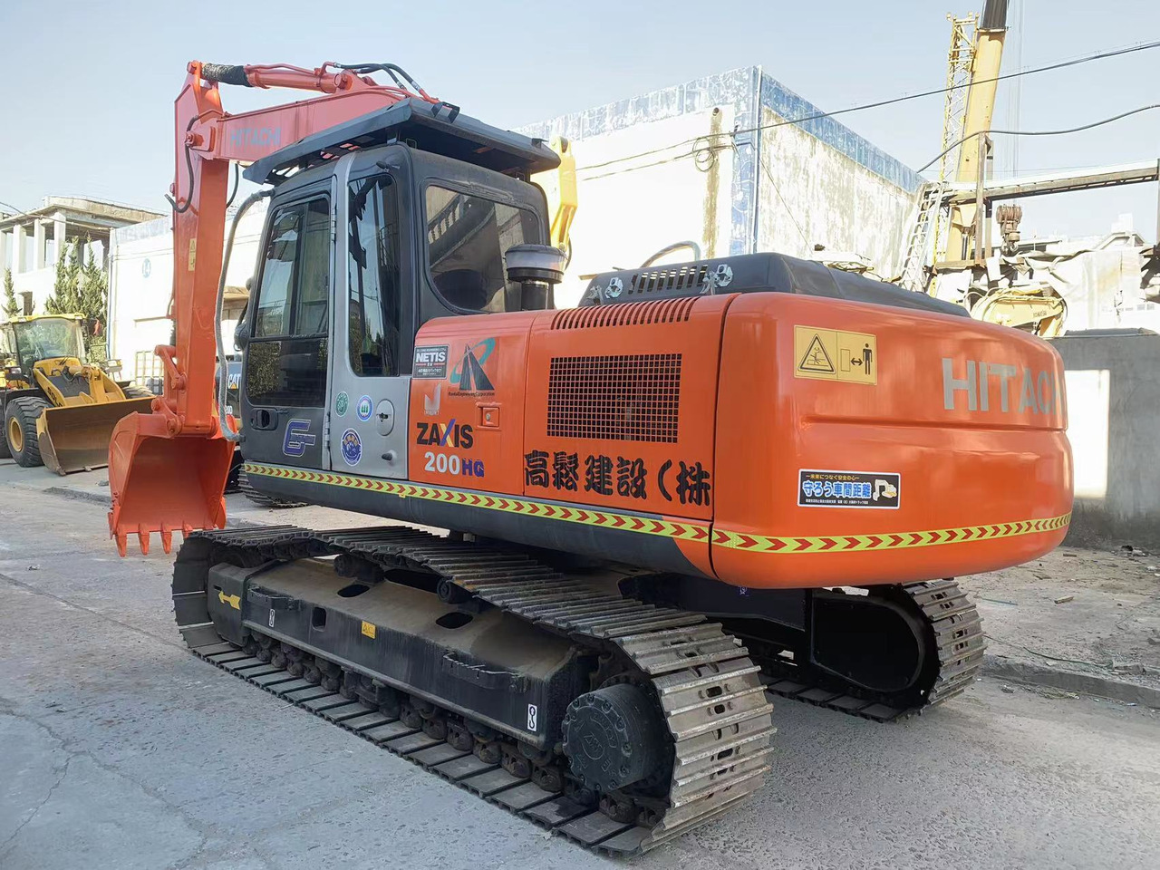 HITACHI ZX200-3G - Excavadora de cadenas: foto 4 HITACHI ZX200-3G - Excavadora de cadenas: foto 4