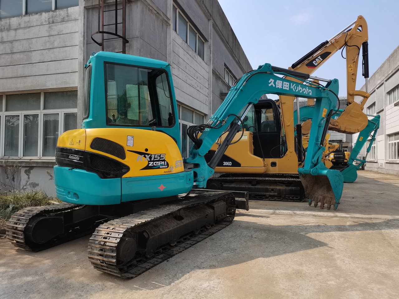 KUBOTA KX155 - Miniexcavadora: foto 4 KUBOTA KX155 - Miniexcavadora: foto 4